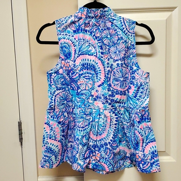 Lilly Pulitzer Commotion in the Ocean tank top, size XS, $40 - Picture 2 of 2